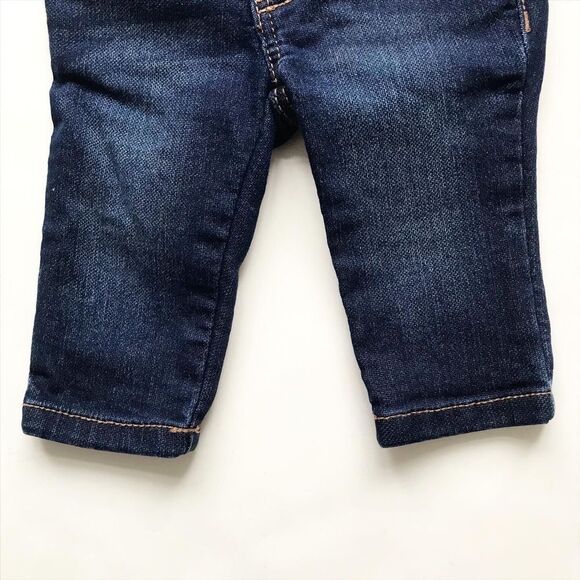Old navy dark wash skinny jeans EUC 3-6 months - Picture 3 of 6